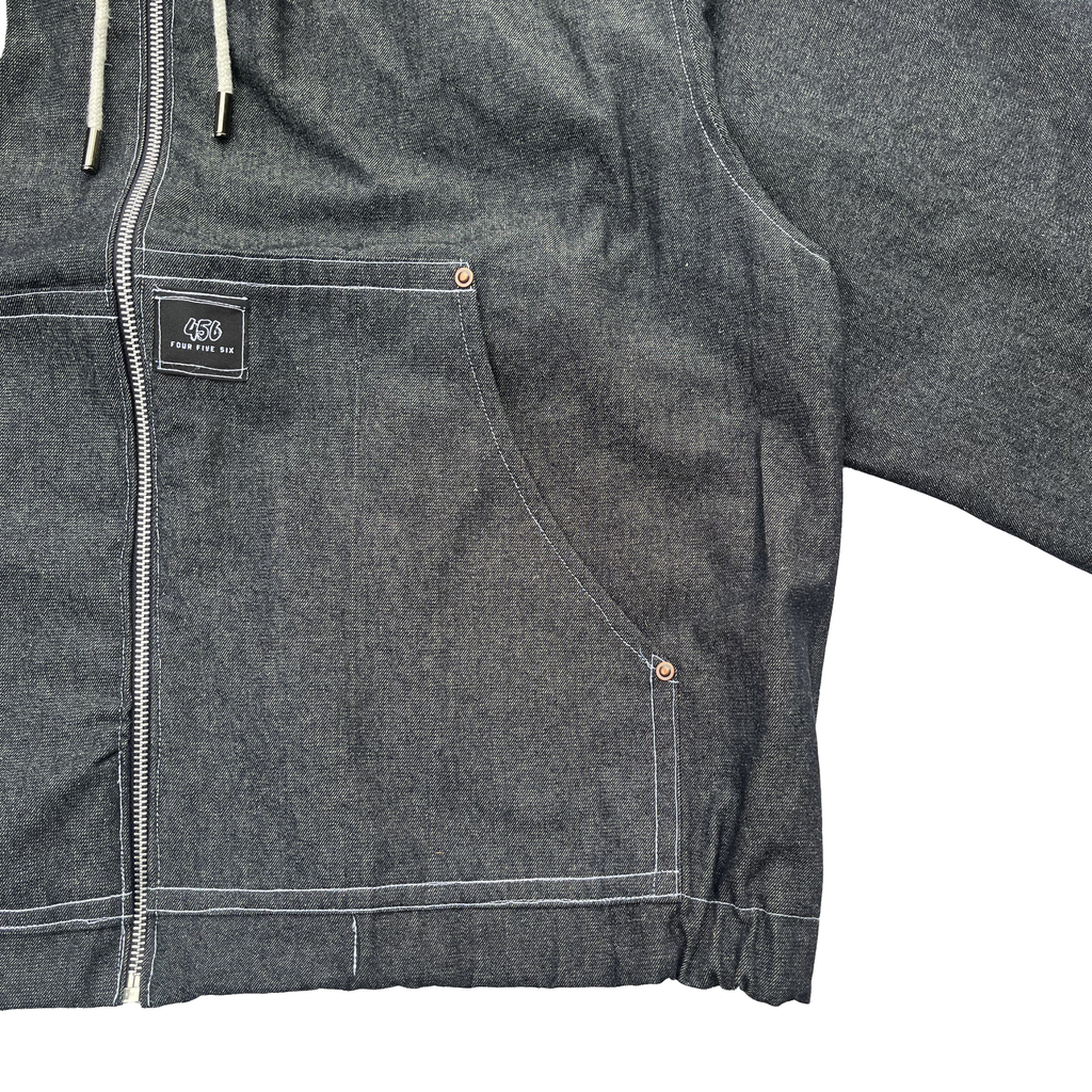 Denim Jacket - Le Tous Les Jours Plaid