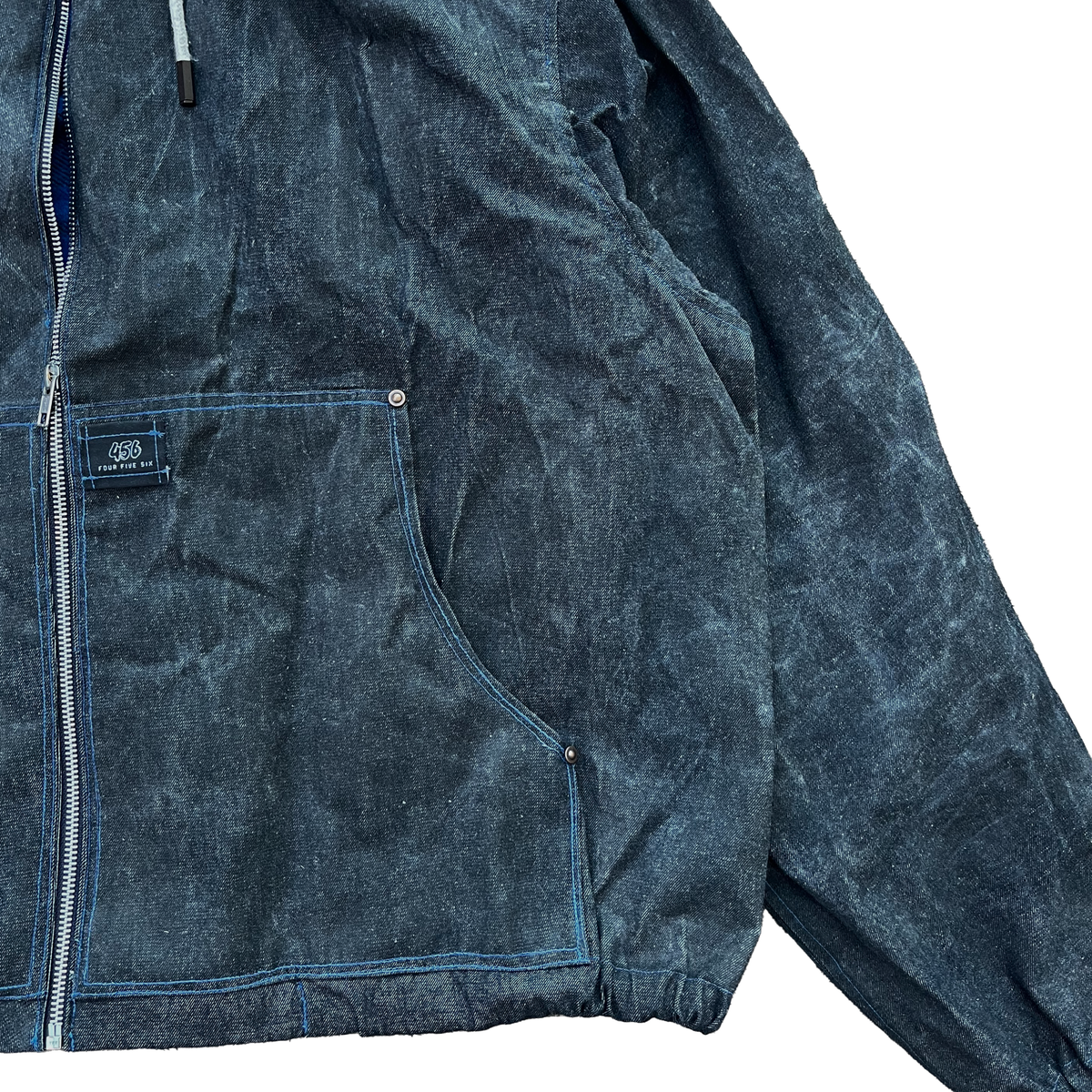 Denim Jacket - Le Tous Les Jours - Plaid