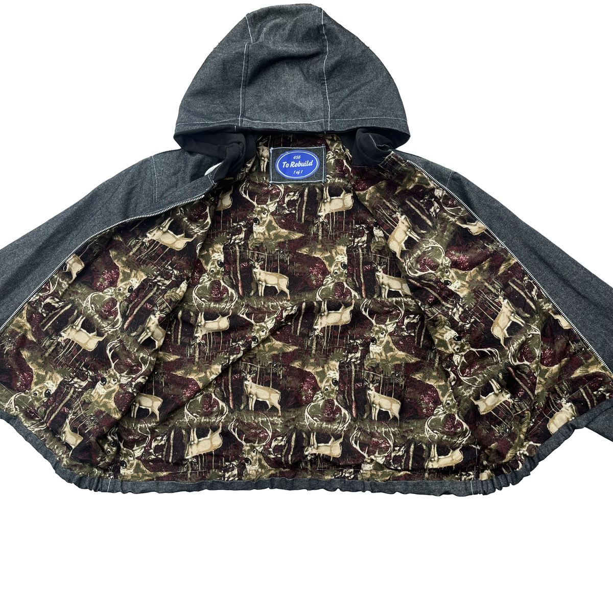 Denim Jacket - Le Tous les Jours - Deer Print