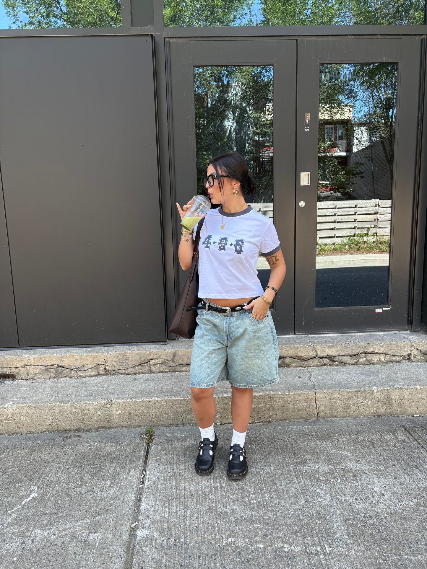 456 Star Design Baby Tee