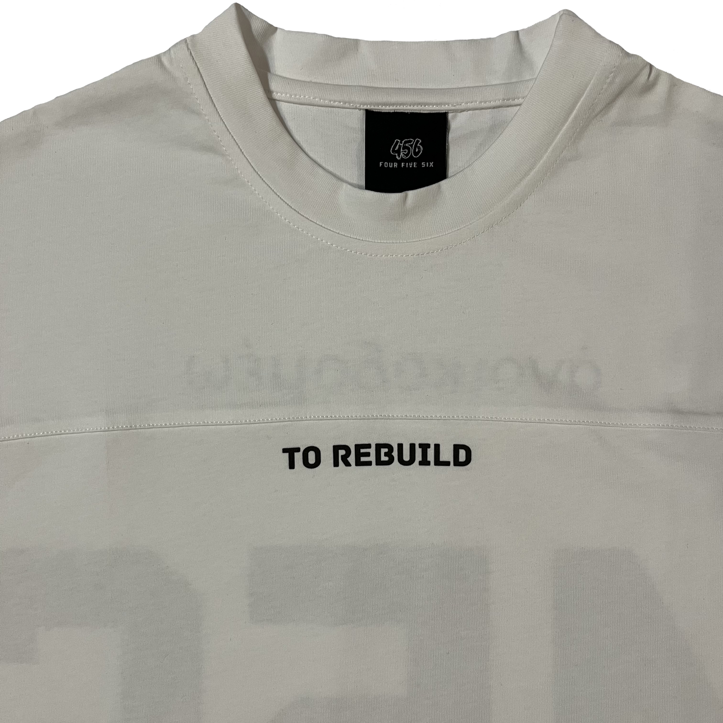 White Boxy Heavyweight Cropped Tee